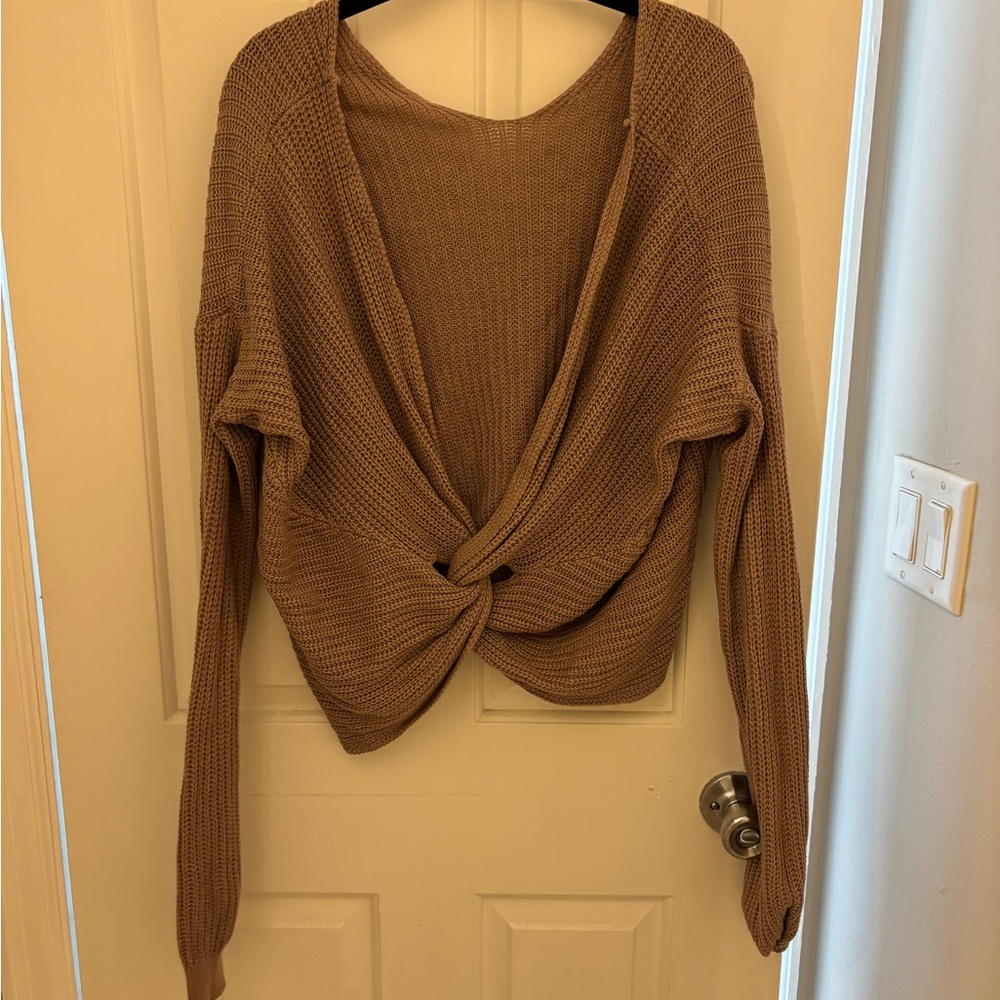 Cozy Rose Pink Sweater